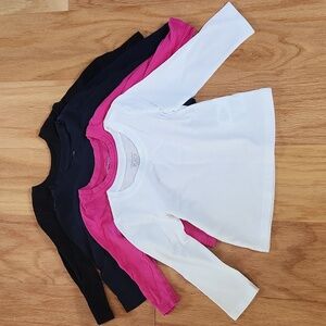 Children's Place Long Sleeves Tees set of 4 Size 12-18 months